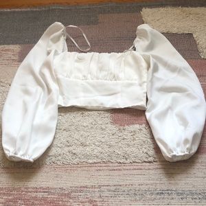 Princess Polly white blouse